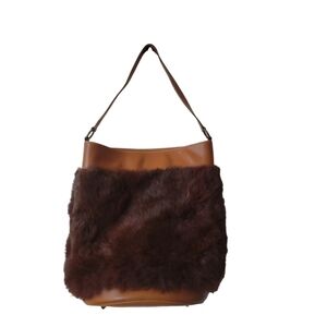 Anna Sui fur purse nwt
